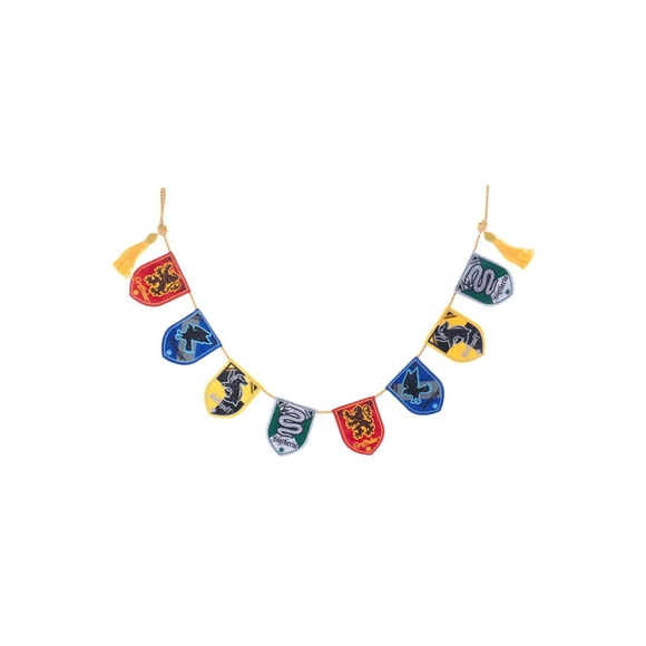 Harry Potter House Shield Banner Garland - 30 in