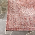 thumbnail image 4 of SAFAVIEH Courtyard Delbet Medallion Indoor/Outdoor Area Rug, Rust/Ivory, 8' x 10', 4 of 6
