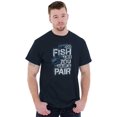 thumbnail image 2 of Funny Fish Like You Have Pair Joke Men's Graphic T Shirt Tees Brisco Brands S, 2 of 2