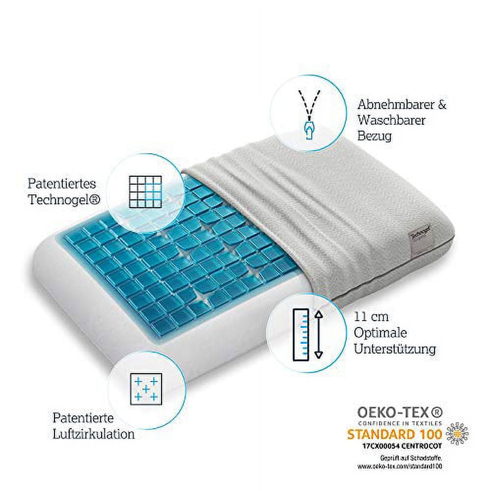 【新品】TechnogelConvexoAdjustablePillow Amazon.com: Technogel 2IN1 Travel Neck Pillow with Gel I
