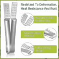 thumbnail image 3 of 2-Pack Stainless Steel Tea Bag Squeezer Pliers for Home and Office Use, 3 of 5
