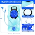 thumbnail image 2 of [ Bolsa de Hidratación CHERAINTI Depósito de Agua 3L para Mochila ], 2 of 8