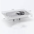 thumbnail image 2 of Stainless Steel Glass Rinser Cafe kitchen sink Glass dishwasher kitchen Rinser for Kitchen Sinks Silver, 2 of 5