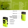 thumbnail image 4 of Portable Mini Air Pump, Outdoor Use Air Oxygen Pump With Air Stone Tube, Automatic Multifunctional Oxygen Pump LED Lighting For Outdoor Freshwater Saltwater Fishing, 4 of 8