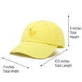 thumbnail image 4 of DALIX Cute Ducky Hat Infant Baseball Cap for Baby Girls and Boys in Minion Yellow, 4 of 7