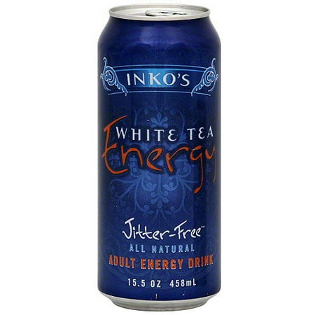 Inko's White Tea Jitter-Free Energy Drink, 15.5 oz (Pack of 24)