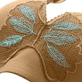 thumbnail image 6 of Gymayou Wire-Free Full Coverage Bra for Middle-Aged Elderly Women Adjustable Shoulder Straps Gentle Support Anti-Sagging Comfort Everyday Underwear Beige L, 6 of 8