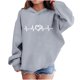 thumbnail image 4 of TaTaai Valentines Sweatshirt Women Gnomes Shirts Love Heart Sweater Crewneck Long Sleeve Pullover Tops Gift, 4 of 8