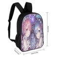 thumbnail image 2 of ReZero-Starting Life in Another World Backpack 17in Shoulders DaypackBag, 2 of 5