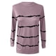 thumbnail image 4 of Camiseta de manga larga con cuello redondo para mujer a la moda, blusa suelta con estampado de verano Fridja hj1023, 4 of 6