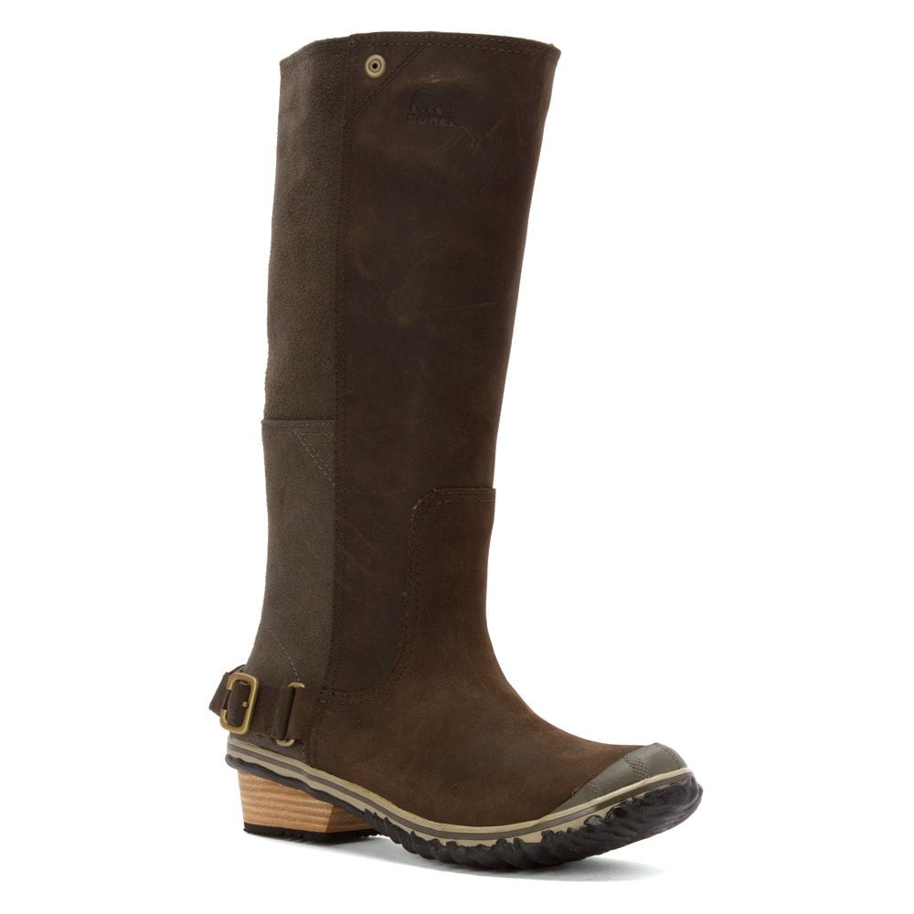 sorel women's green boots