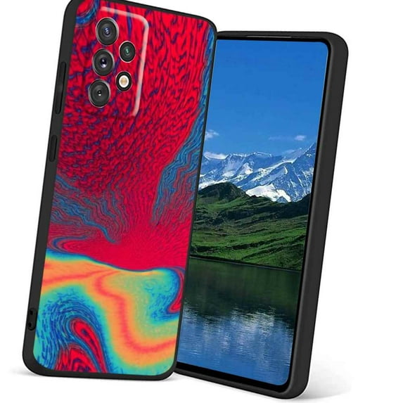 Compatible with Samsung Galaxy A52 5G Phone Case, Trippy-Psychedelic-10 Case Silicone Protective for Teen Girl Boy Case for Samsung Galaxy A52 5G
