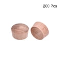 thumbnail image 3 of Tapones de madera con cabeza de botón de 9/16 pulgadas de cerezo, tapones de muebles de 9/25 pulgadas de altura, 200 piezas, 3 of 3