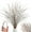 White, variant on 5 Pcs Artificial Long Stem Flowers for Tall Vase,Happon 29"/74cm Tall Fake White Flower Bouquet,Pussy Willow Branches for Home Office Wedding Party DIY Floral Art Winter Decor(White)