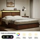 thumbnail image 5 of Cama Matrimonial FABATO con cabecera, cajones y Luces LED USB, 5 of 6