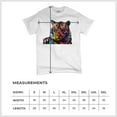 thumbnail image 5 of Tee Hunt Dean Russo Colorful Siberian Tiger T-Shirt Wild Big Cat Men's Tee, Ash Gray, XX-Large, 5 of 5