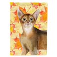 thumbnail image 1 of Carolines Treasures CK3072CHF Abyssinian Fall Leaves Flag Canvas House Size, 1 of 4