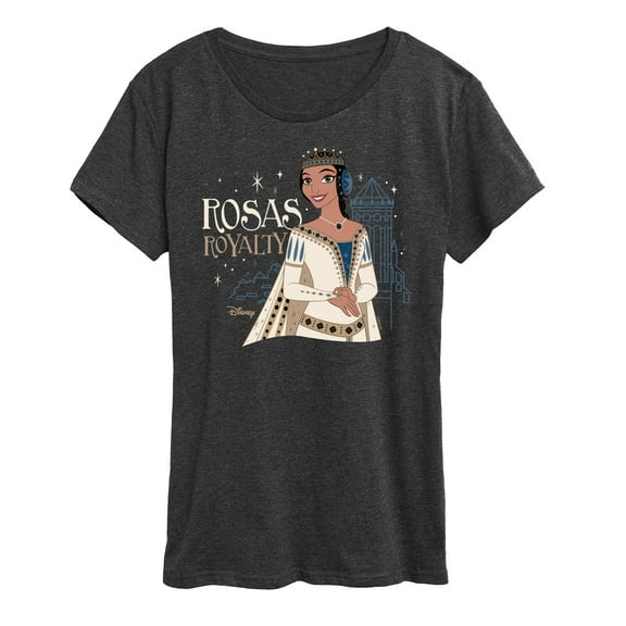 Disney Wish - Rosa's Royalty - Women's Short Sleeve Graphic T-Shirt