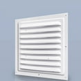 thumbnail image 5 of Metal Vent Cover Square Soffit Ventilation Louver Grille Cover with Mesh Vent Zeraneb, 5 of 5