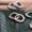 J - Gold with Colored Stone, variant on QQTDFG 925 Sterling Silver Inifinty CZ Huggie Hoop Earrings Women F1087-G - Silver with Fuchsia Stone