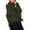 Army Green, variant on Womenss Sherpa Fleece Cowl Neck Pullover Thermal Warm Sweater Daily Wear Sweatshirt for Cold Freezing Weather
