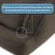 Arlee Memory Foam Dog Bed - Chew Resistant Pet Sofa, Large/XL Brown