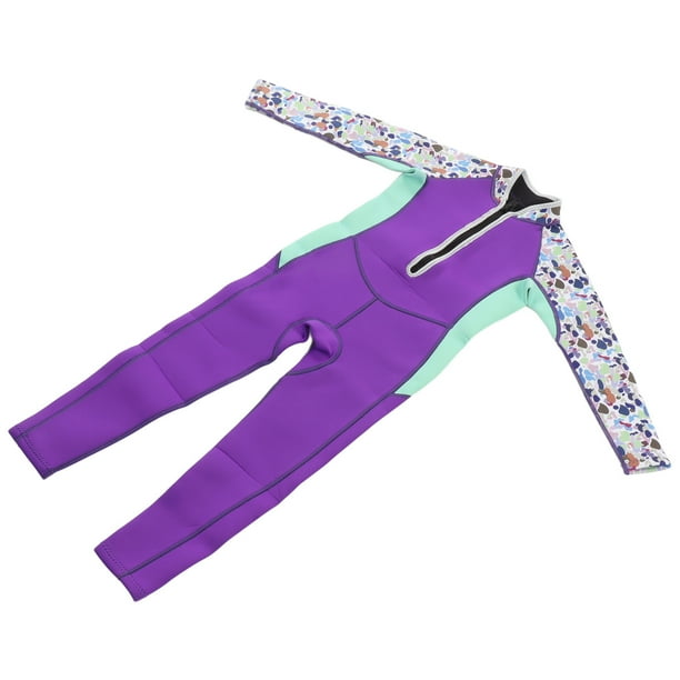 Trajes Completos para Niños y Niñas Traje de Baño Térmico Elástico Suave de Manga Larga de Neopreno de 25 Mm para Niños Pequeños que Bucean ANGGREK Otros