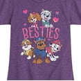 thumbnail image 3 of Paw Patrol - Besties Big Group - Toddler And Youth Girls Short Sleeve Graphic T-Shirt, 3 of 6