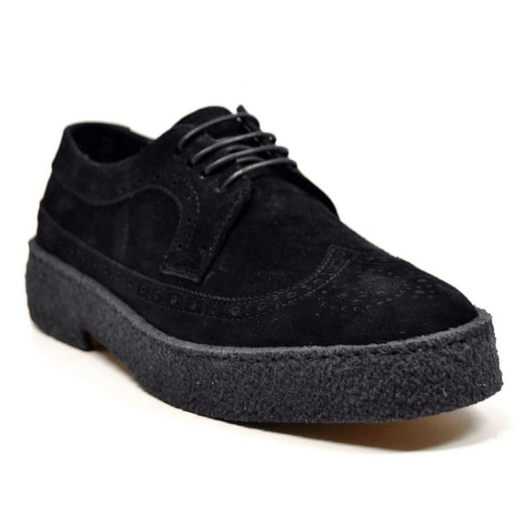 Original Low Cut Suede Wingtips Shoes by The British Collection