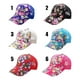 thumbnail image 2 of Gorra de béisbol Qarigey estilo deportivo mujer Rosa roja ajustable, 2 of 6