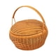 thumbnail image 5 of Cesta de mimbre para picnic, cesta de almacenamiento, cesta de almacenamiento portátil, cesta de compras, cesta de comestibles para acampar, bodas,, 5 of 8