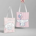 thumbnail image 4 of Sanrio-Bolso de lona con dibujos animados, bolsa de 36x39cm, Cinnamoroll, My Melody, Anime, periférico, para estudiante, 4 of 4