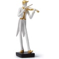 thumbnail image 1 of Amoy-Art Musician Figurine Musical Sculpture Statue Music Decor Modern Piano Int, 1 of 5
