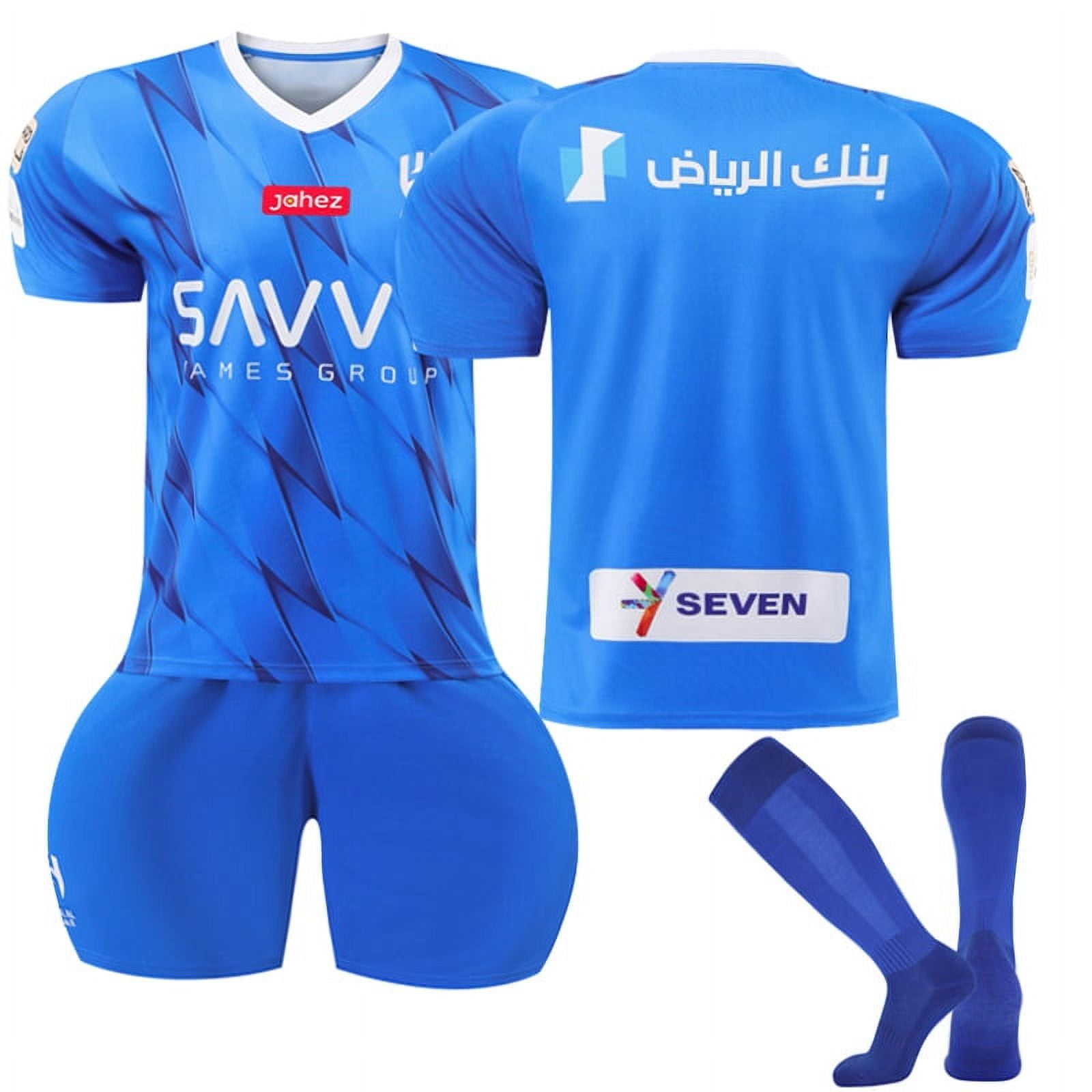 Boys Girls Kids Football Jersey Riyadh New Moon NEYMAR JR