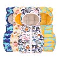 thumbnail image 7 of Godderr Baby Toddler Down Vest for Girls Boys 9M-5Y Cartoon Outerwear Hooded Sleeveless Jacket Bear Ear Vest with Zipper Winter Fall Lightweight Coats, 7 of 7
