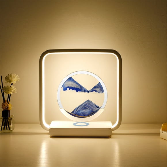 PEONAVET Painting Lamp Painting Lamp Quicksand Painting Wireless Charging LED Light Usb Quicksand Painting Lamp