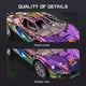 thumbnail image 4 of Geniales coches de juguete que se activan al empujar, con sonido y efectos de luz | No necesitan pilas | 4 opciones de color | Construcción de plástico ABS para niños a partir de 3 años, 4 of 5