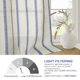 thumbnail image 4 of Cortinas DriftAway, mezcla de lino, rayas verticales, azul marino, 213 cm, 4 of 8