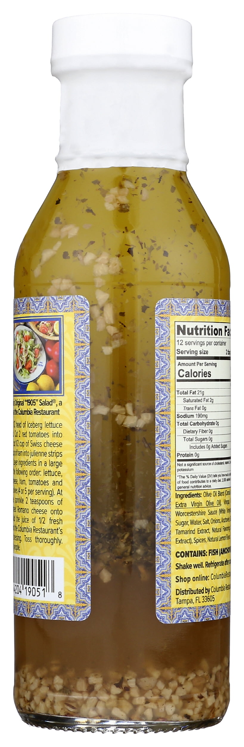 Pack of 6, Columbia Restaurant 1905 Dressing, 12 oz