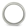 thumbnail image 2 of Chisel Titanium Polished 8mm Flat Band, 2 of 7