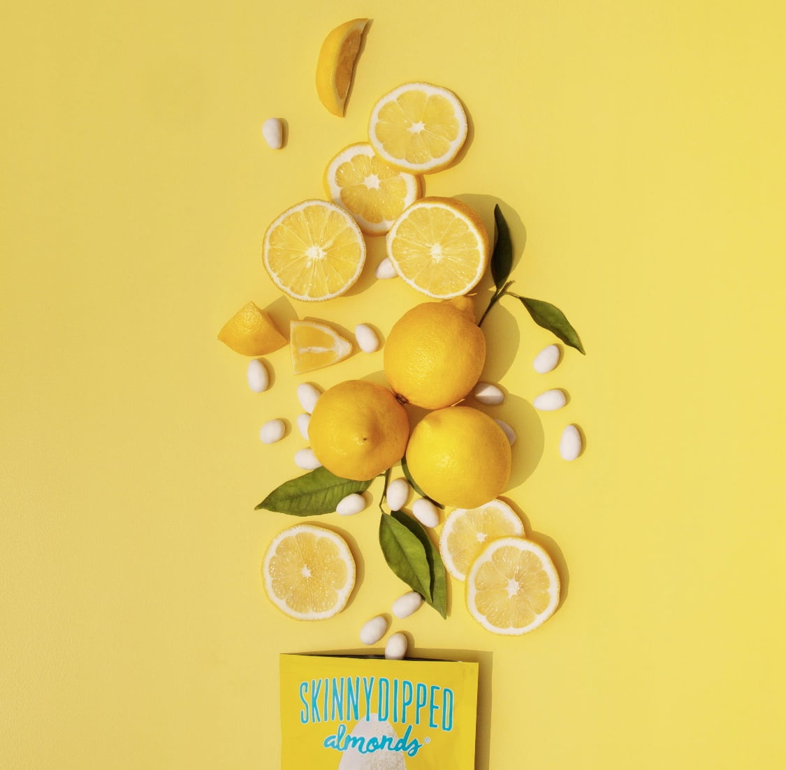 SkinnyDipped, Lemon Bliss Almonds, 3.5 oz - Walmart.com