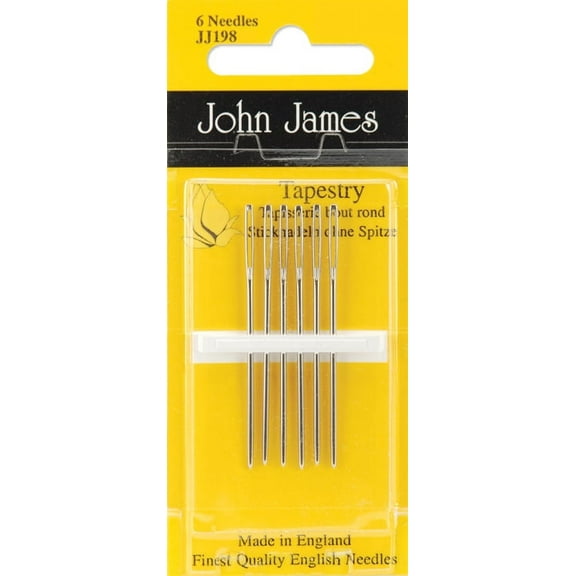 John James Gold Tapestry Hand Needles-Size 26 3/Pkg