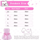 thumbnail image 3 of Paquete de 4 vestidos para perros para perros pequeños niñas florales vestidos para cachorros mascota perro princesa vestido con lazo lindo perrito trajes de verano ropa para perros para Yorkie, 3 of 6