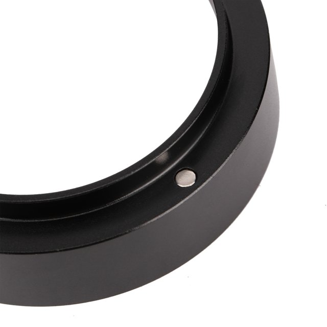 Black Dosing Funnel Powder Dosing Rings Stainless Steel Coffee Dosing Rings with Magnetic Design Replacement Coffee Maker Accessory