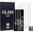 thumbnail image 1 of TEMOGU-for Samsung Galaxy S20 Tempered Glass Screen Protector + Camera Lens Protector [2+2 Pack] [Ultrasonic Fingerprint Unlock] 3D Full Coverage HD for Samsung Galaxy S20, 1 of 4
