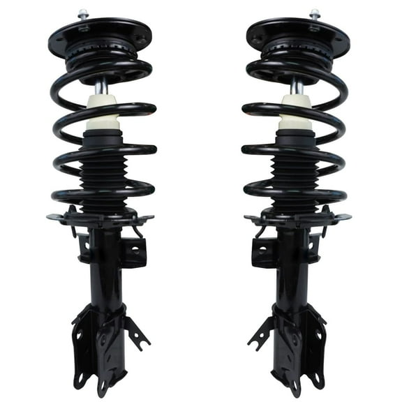 Detroit Axle - Front 2pc Struts for 2013-2020 Ford Fusion, 2 Struts with Coil Springs Assembly 2014 2015 2016 2017 2018 2019 Replacement