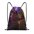 thumbnail image 1 of Zufioo Five Nights At Freddy'S Print Sports Cinch Sack Gym String Bags Machine Washable Heavy Duty String Backpack for Men Women-Medium, 1 of 6