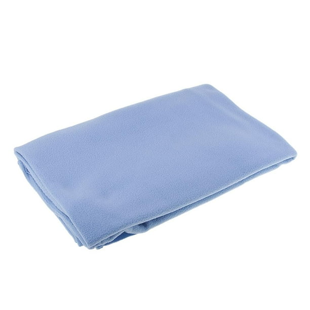 1 tela de forro de doble ca píldoras, suave . Azul clo Hugo Polar Fleece Fabric
