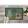thumbnail image 2 of Airedale Christmas Everyone Door Mat, 2 of 3