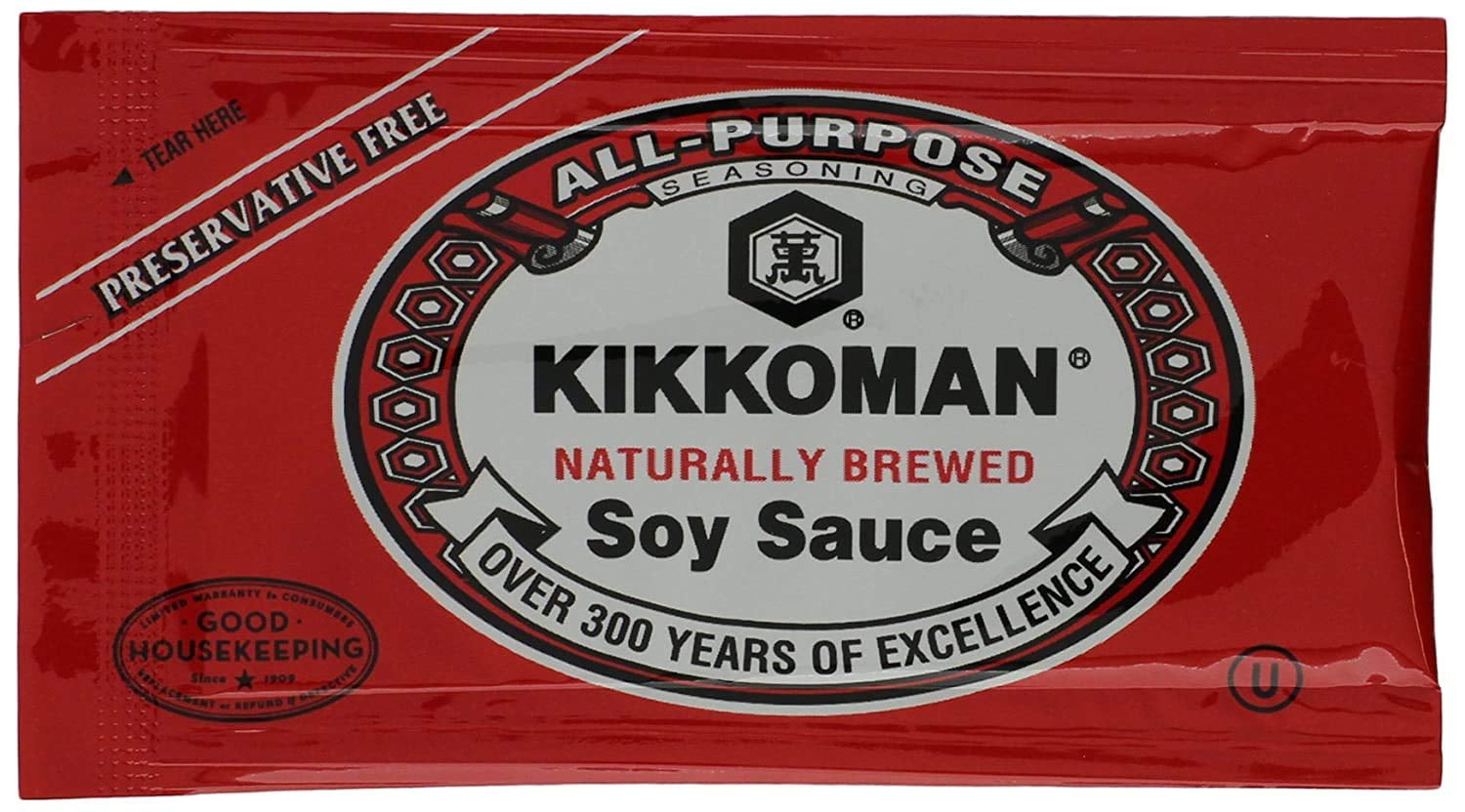 Soy Sauce Packets, Traditionally Brewed, 40Count